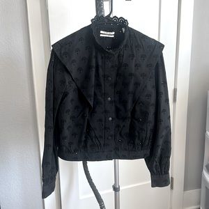 Scotch & Soda Black women’s top. 100% cotton Size Medium